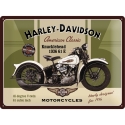 Harley-Davidson "Knucklehead" Blechschild 30x40cm von Nostalgic-Art