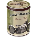 Harley-Davidson "Knucklehead" Vorratsdose Rund ca. 13 (Höhe) x10 (Durchmesser) cm von Nostalgic-Art