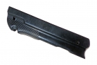 Deutscher MP 40 Handschutz WK II Tiefbraunes bis schwarzes Bakelit mit Rotstich #H662 mit Herstellermarkierung